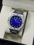 Matturi Stones Engraved Bezel Watch
