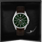 J. Leman Chronograph Luxury Leather Strap