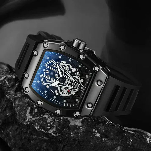 RM Men's Luxury Watch Skeleton Dial Watch